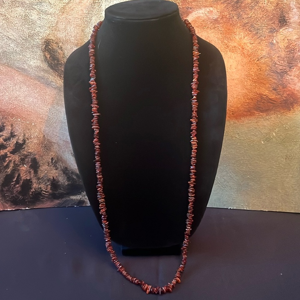 AMBER Strand Warm Rich Color Healing Vintage #1